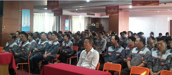 求精集團(tuán)雄獅機(jī)械十月員工大會隆重舉行