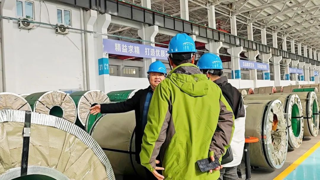 柬埔寨友人來求和不銹鋼考察，共探合作新機遇