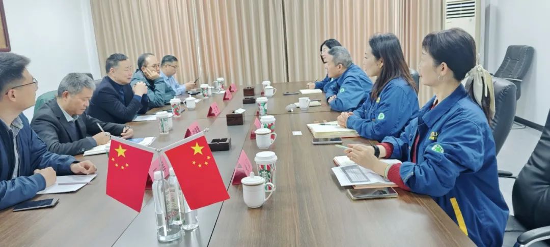 東方特鋼與杭鋼集團一行人來訪求精新材料